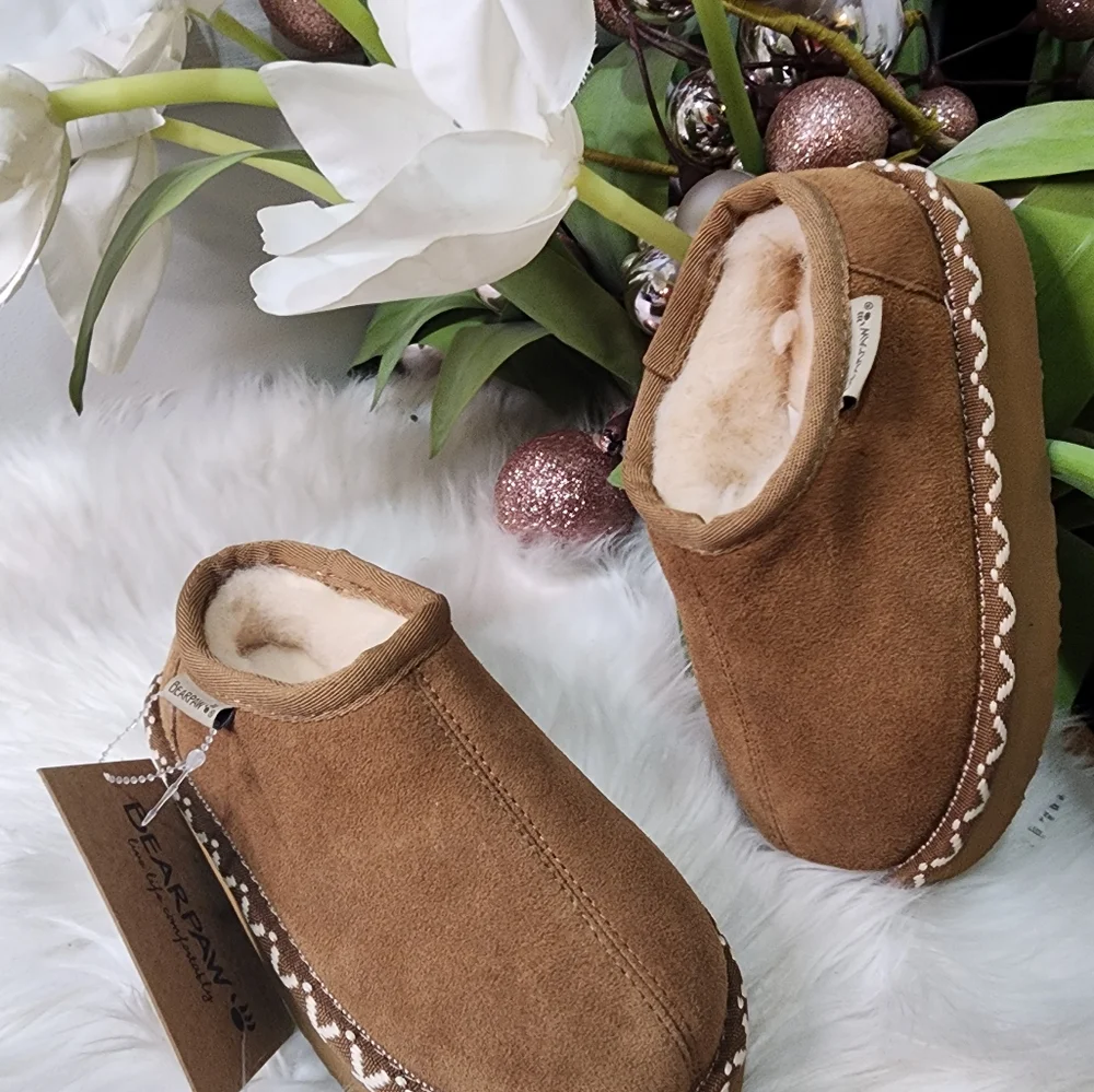 Bearpaw Tabitha Youth Slippers new